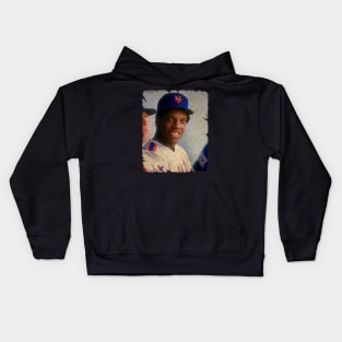 Dwight Gooden - Wins The NL Cy Young Award, 1985 Kids Hoodie